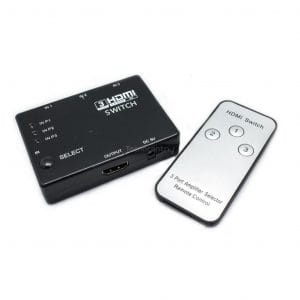 Switch HDMI 1X3 Mando a Distancia