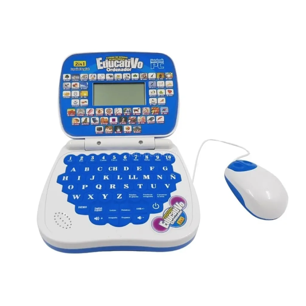 Computador Didáctico Niños 6684 Funciones en Ingles y Español
