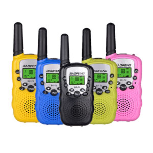 Mini Radios Niños Walkie Talkie Baofeng BF T3  3km 22 Canales Boquitoquis Comunicadores