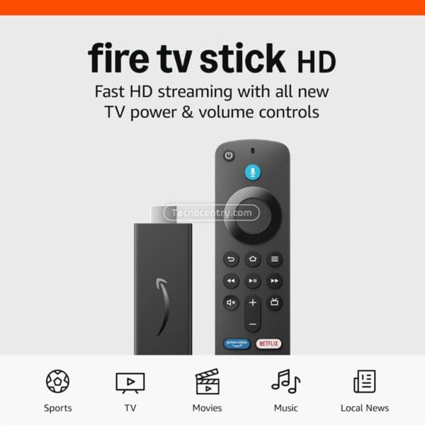 Amazon Fire TV Stick 2024 con Voz Alexa 8GB Wi-Fi 5 NEW (Original) Convertidor a Smart TV Streaming - Image 8