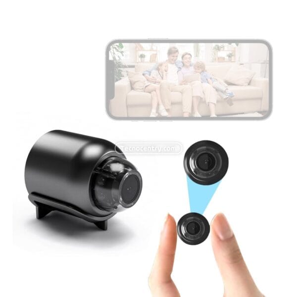 Mini Cámara Espía IP X5 WiFi 1080P Gran Angular con App Star Eye