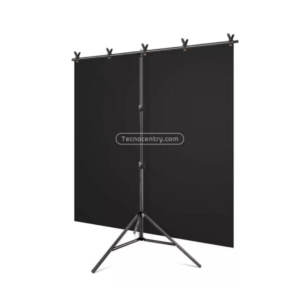 Telón para Proyector Video Beam de 75" con Tripode 2mts - Image 2