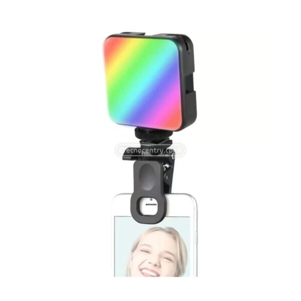 Luz Led RGB Recargable AY-83 RGB Con Soporte Clip - Image 2