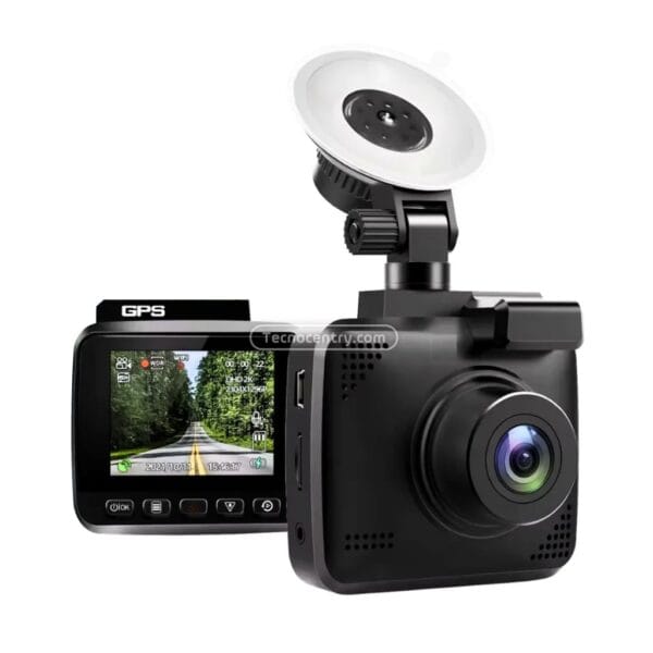 Cámara Gps 2k Auto/camioneta Con Pantalla Y Sensor