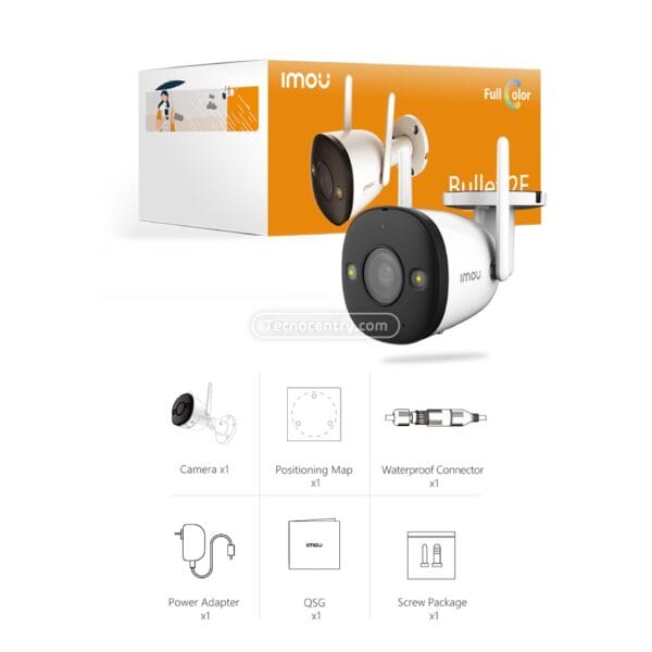 Cámara de Seguridad IMOU Bullet 2E 5MP IPC-K3DN-5H0WF - Image 7