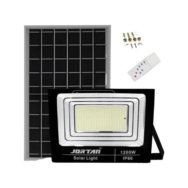 Reflector Solar Jortan 1200w Exterior Con Panel