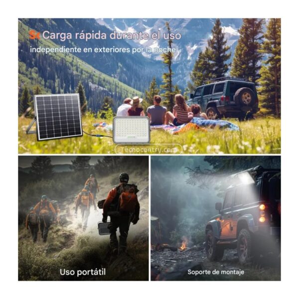 Reflector Solar Jortan 5000w Exterior Con Panel - Image 4
