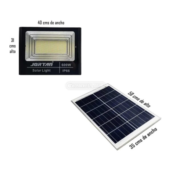 Reflector Solar Jortan 600w Con Panel - Image 2