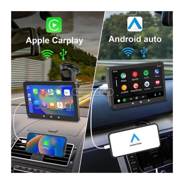 Pantalla Carplay Carro 7 Pulgadas - Image 5