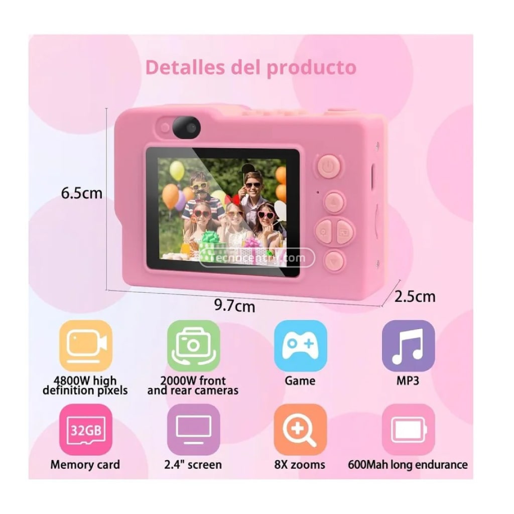 Cámara Digital Para Niños Lego Unicornio - Image 3