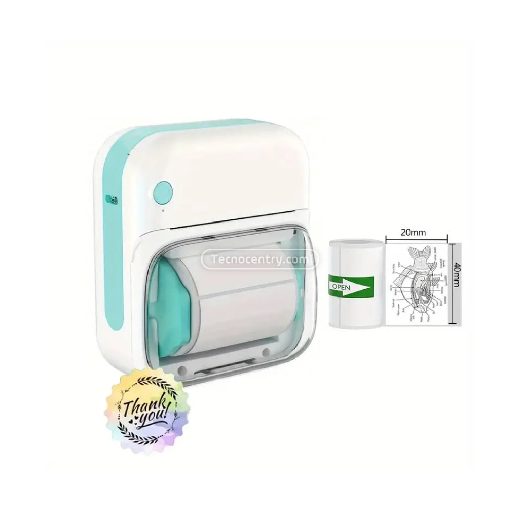 Mini Impresora Portatil B3+Papel Etiquetas Adhesivo - Image 3