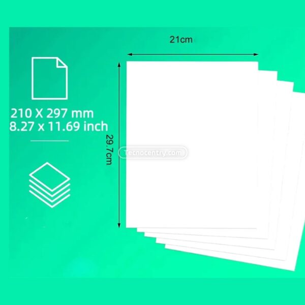 Papel TérmicoTamaño Carta  A4 200 Hojas - Image 3