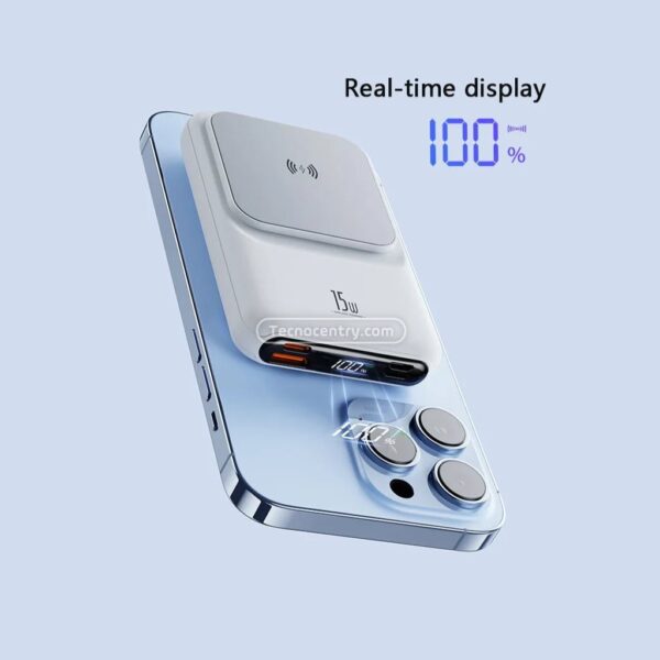 Power Bank W010 10.000 MAH Carga Rapida Inalambrico - Image 4