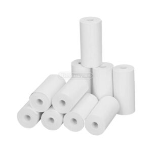 Rollos Para Impresora Térmica X5 Unidades De Alta Calidad Blanco