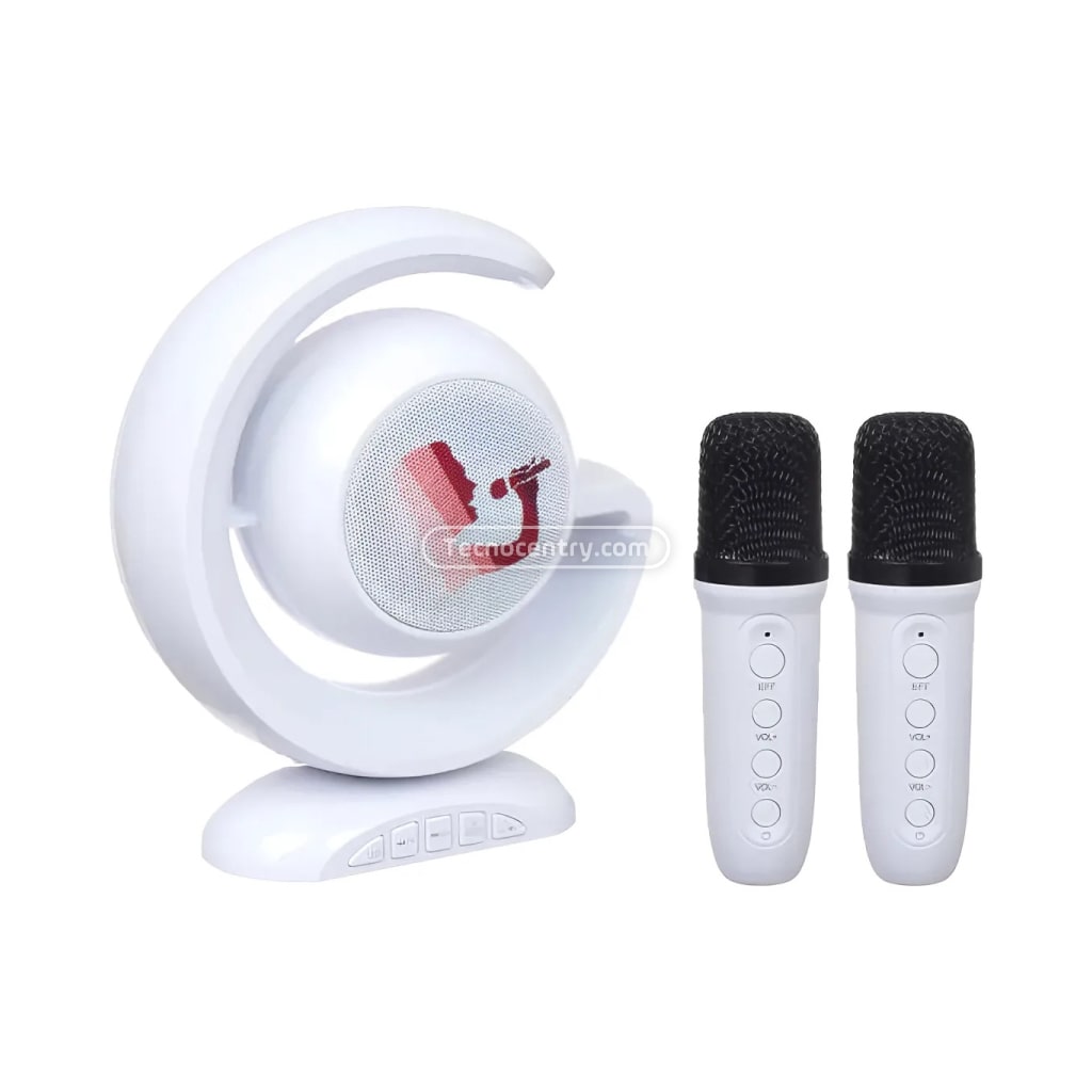 Parlante Karaoke Para Niños YS-110 Blanco - Image 2