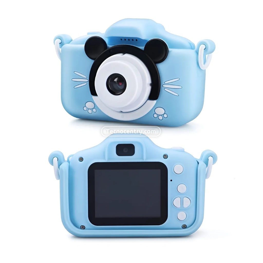 Cámara Digital Para Niños Mickey AR-11 Azul