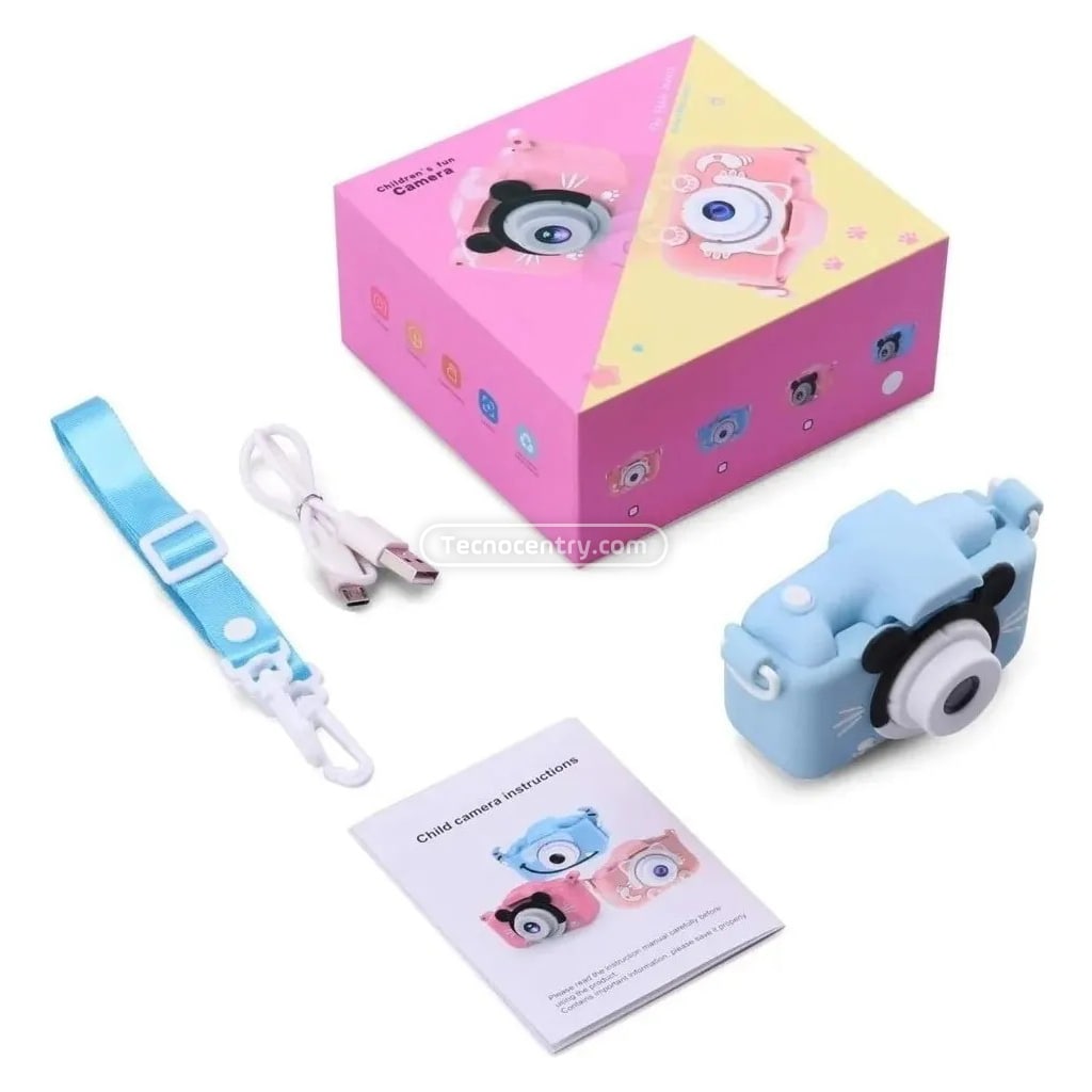 Cámara Digital Para Niños Mickey AR-11 Azul - Image 2