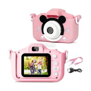 Cámara Digital Para Niños Mickey AR-11 Rosa