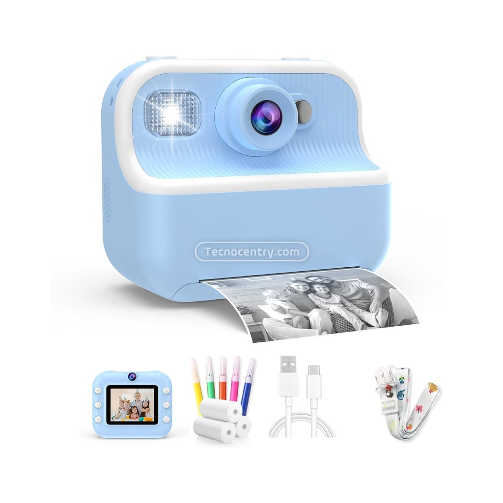 Cámara Impresora Para Niños 26-2 Azul