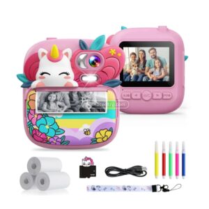 Cámara Instantánea Para Niños AR-39 Rosada