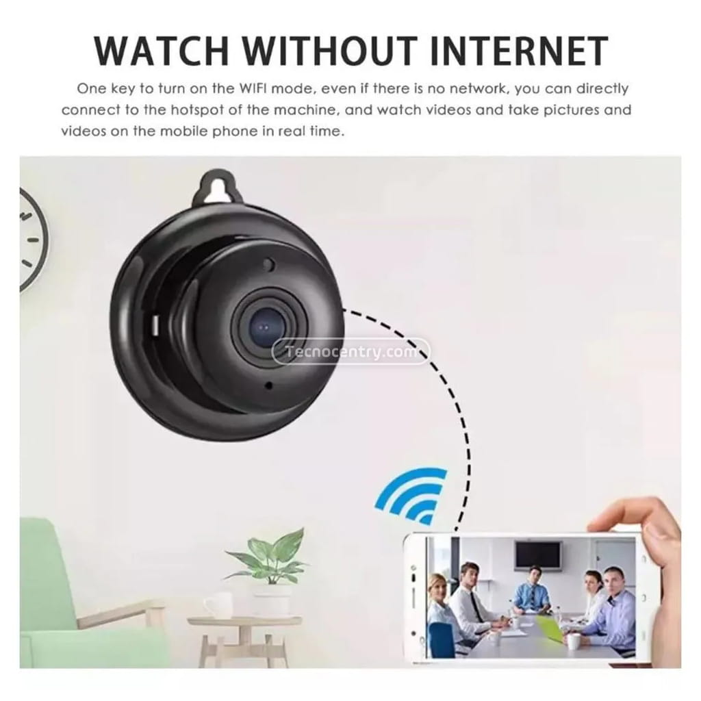 Cámara Espia Ip X1 App V380 - Image 4