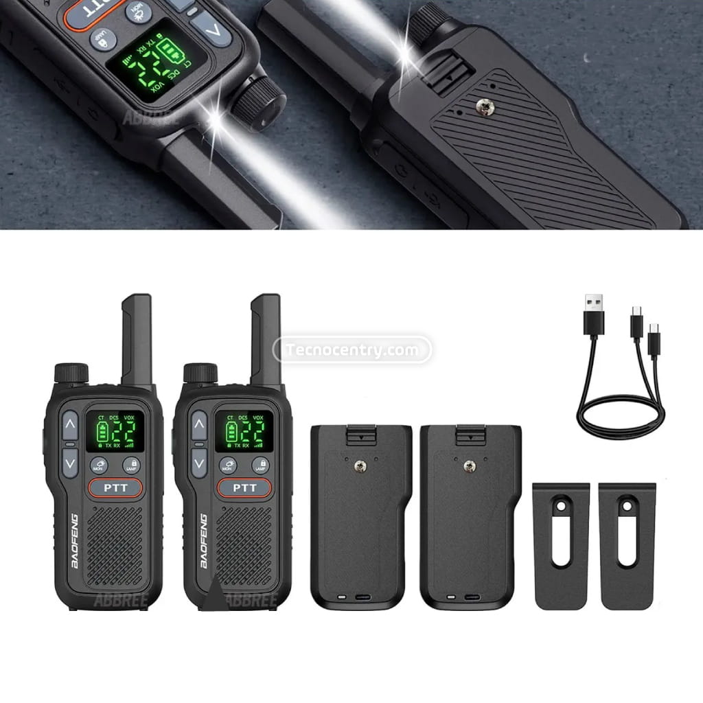 Radios de Comunicación Baofeng T18 Tipo C - Image 6