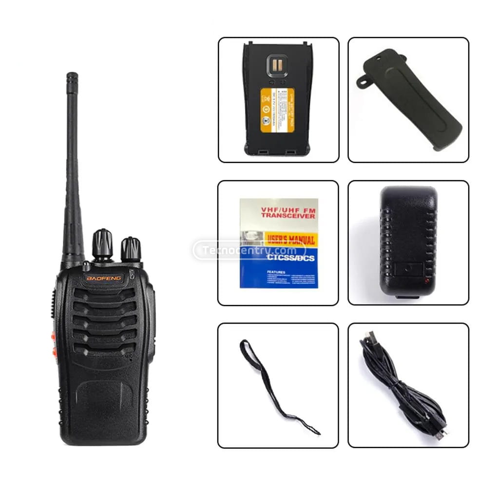 Radios Bidireccionales Baofeng BF-888H Tipo C - Image 3