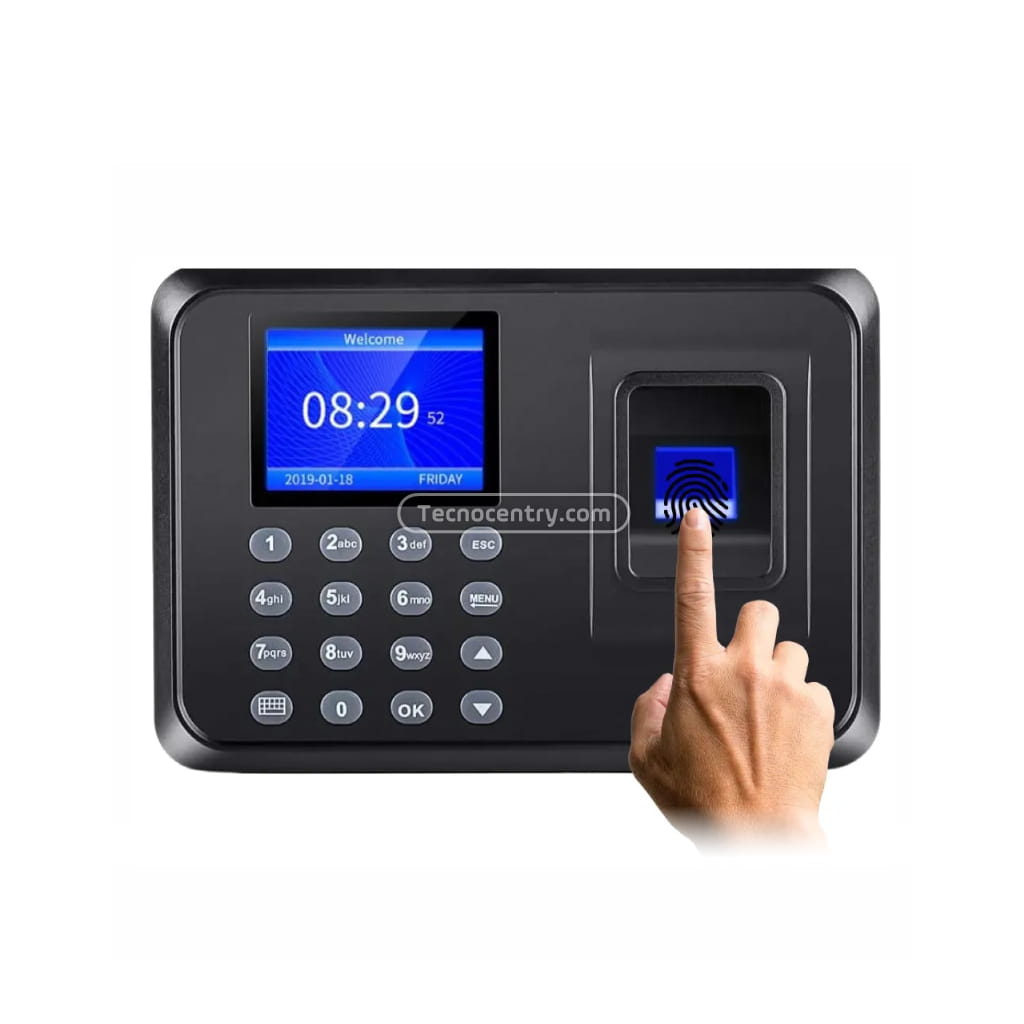 Control De Acceso Biometrico Y Registro Horario Por Huella
