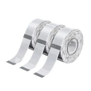 Papel Térmico Para Tiqueteadora Metalizado X3 Rollos