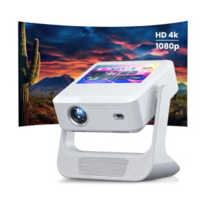 Proyector Smart Pantalla 8 Pulgadas Táctil 4K 1080P Android Wi Fi A2 Pro