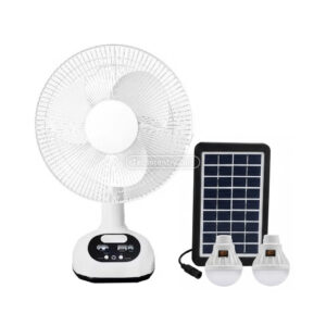 Ventilador Solar Recargable 12"GD-8012