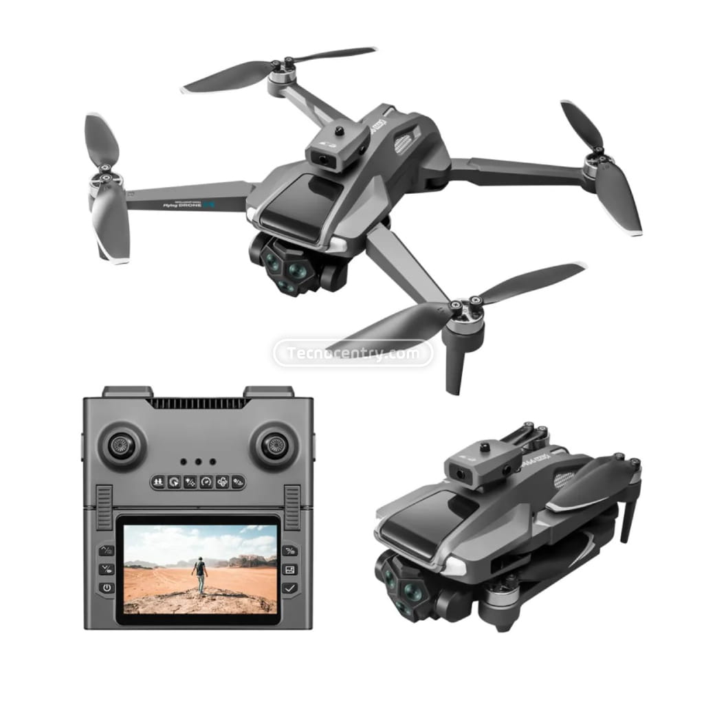 Drone M66 Max Motores Brushless Sin Escobillas - Control Con Pantalla