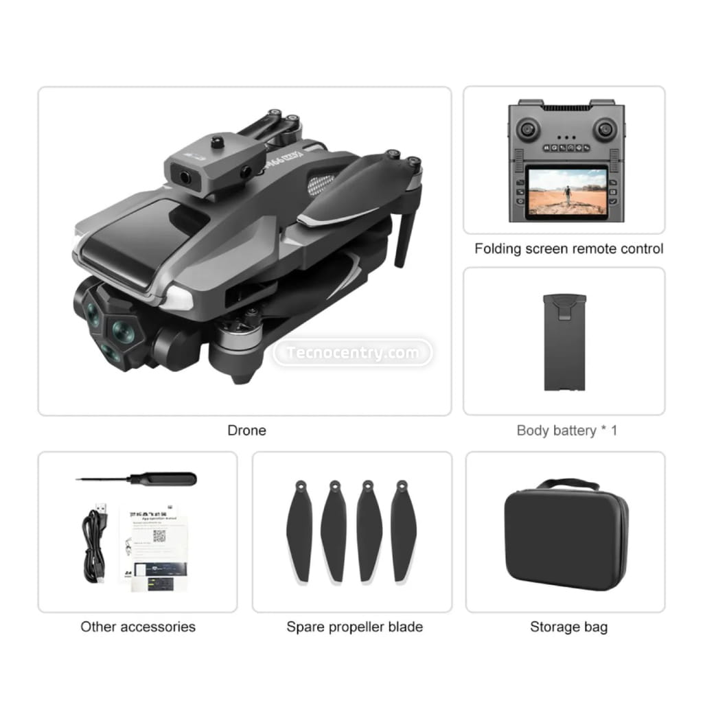Drone M66 Max Motores Brushless Sin Escobillas - Control Con Pantalla - Image 6