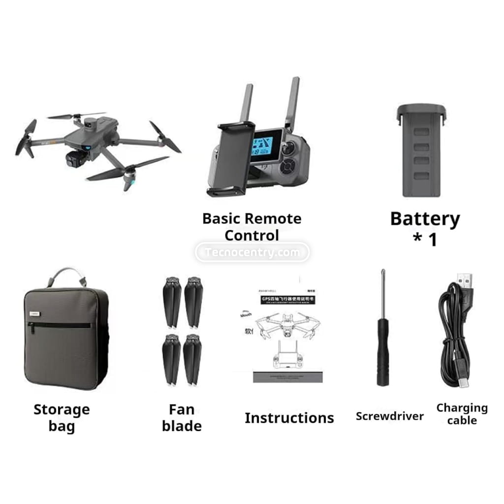 Drone P7 MAX GPS Profesional Plegable Con Cámara 4K Y Control Android - Image 4