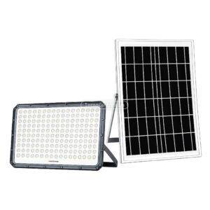 Reflector Solar Jortan 3000w Exterior con Panel Y Control 12v