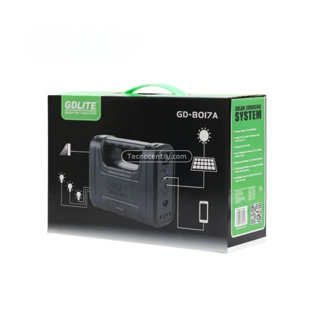 Kit de Iluminación Solar GD-Plus GD-8017A - Image 4