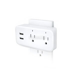 Enchufe Inteligente Doble WiFi USB Alexa Google Home