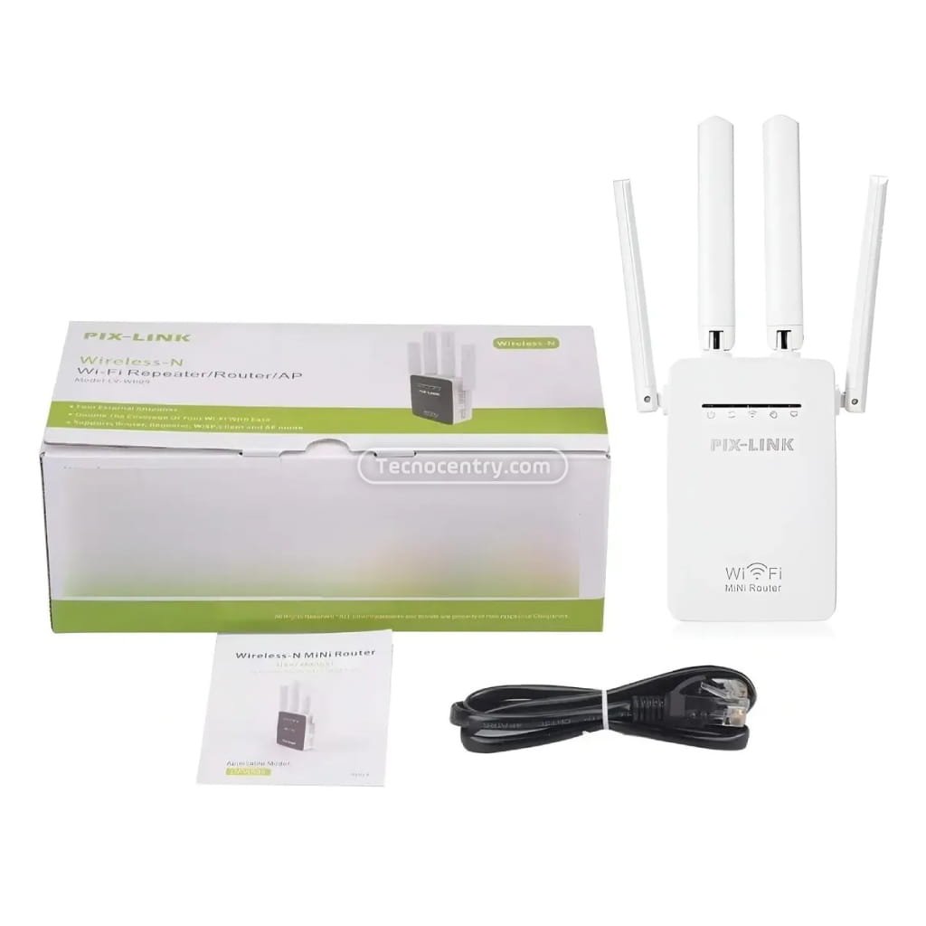 Mini Router 4 Antenas WR16Q - Image 3