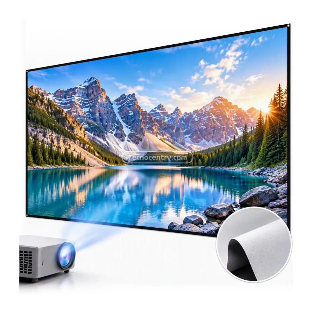 Tela Para Proyector ALR 100 Pulgadas 16:9 Reflectiva